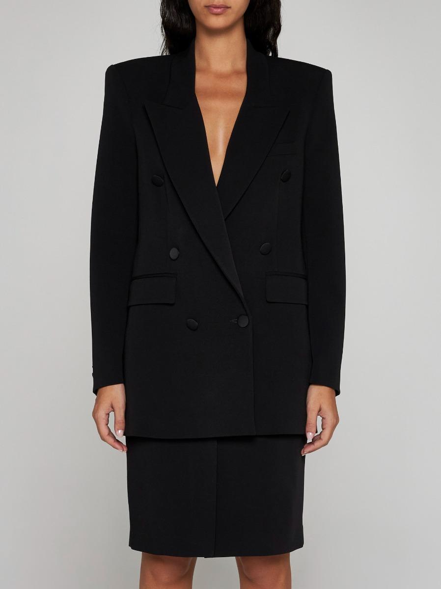 BLANCA VITA Blazer doppiopetto Glicy misto viscosa Novità
