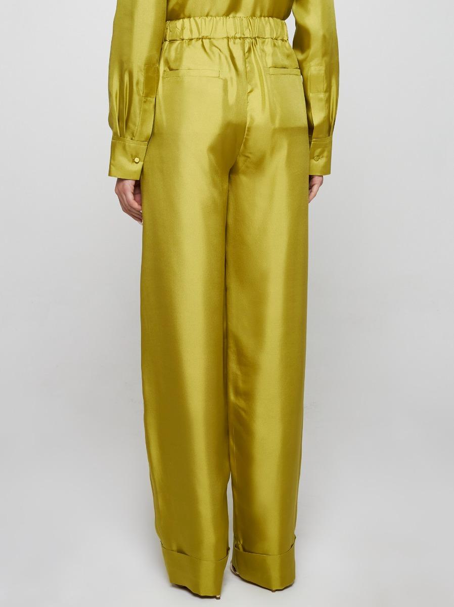 BLANCA VITA Pantaloni Petroy in seta Offerte