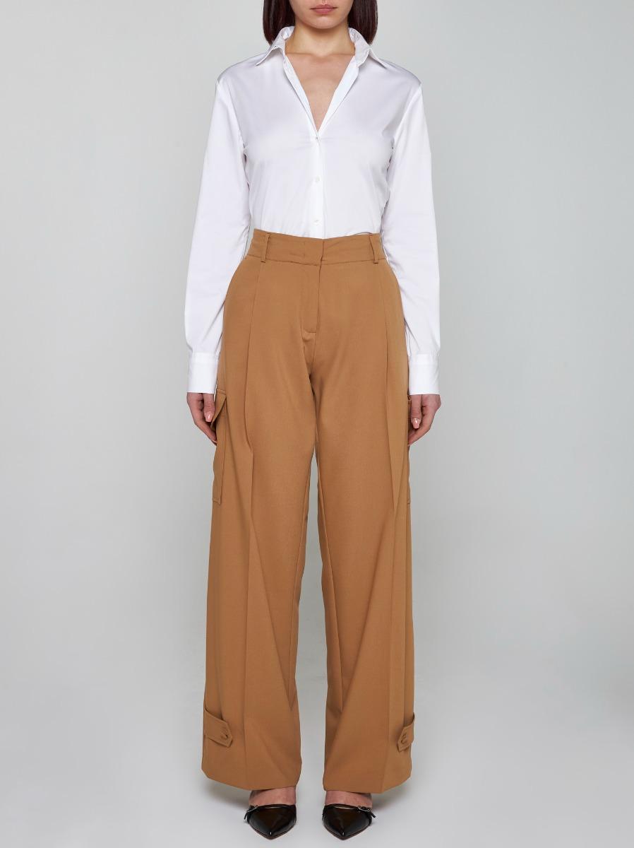 BLANCA VITA Pantaloni cargo Philody in seta Hotsell