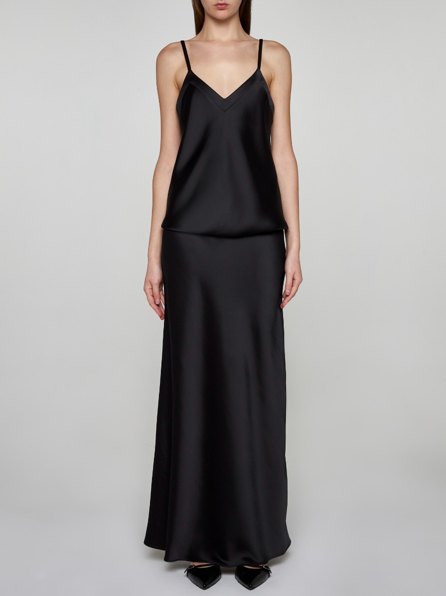 BLANCA VITA Top Trachy in raso Vendite Flash