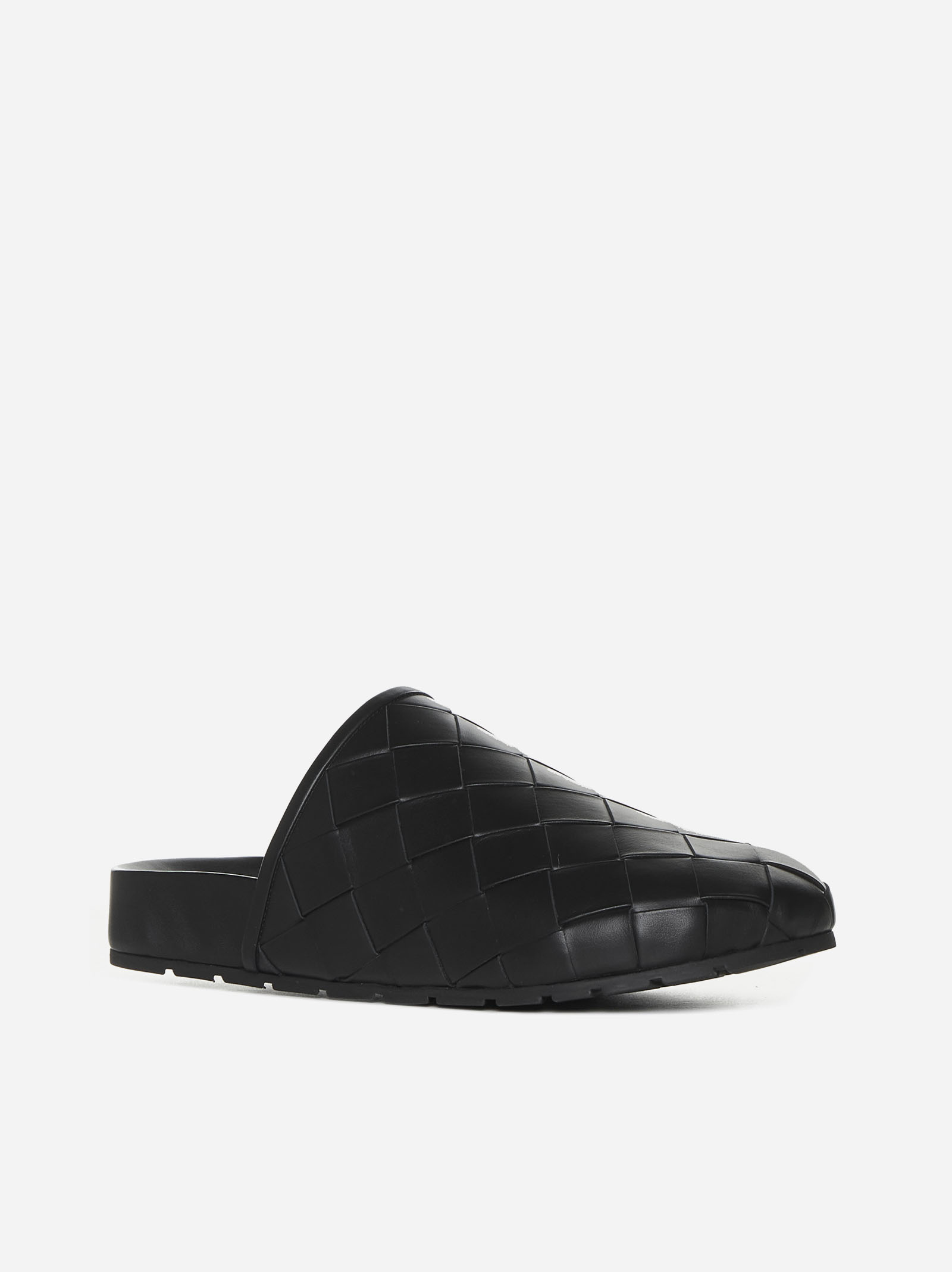 BOTTEGA VENETA Slippers Reggie in pelle Intrecciato Nuovo