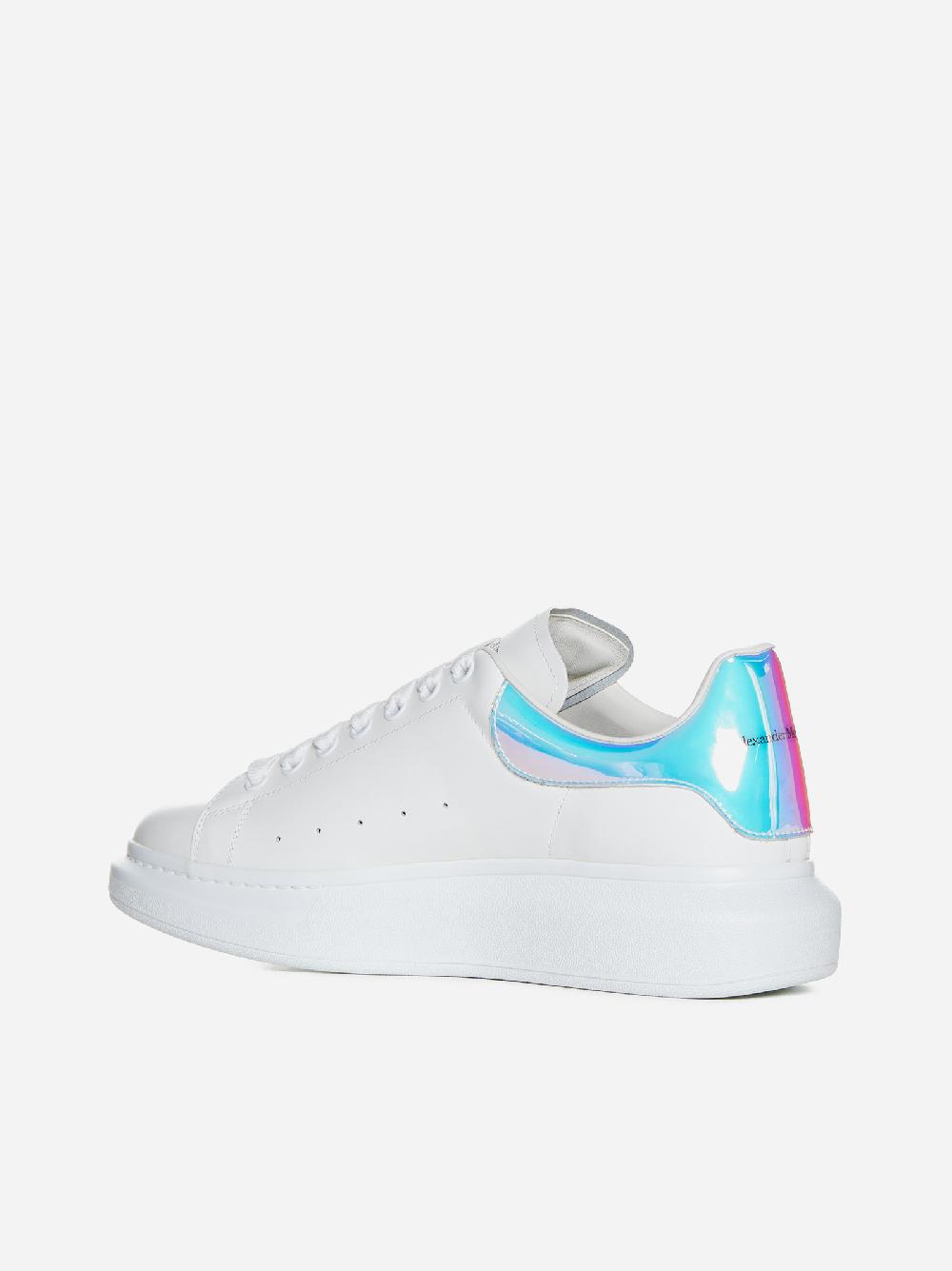 ALEXANDER MCQUEEN Sneakers Oversize in pelle Qualità