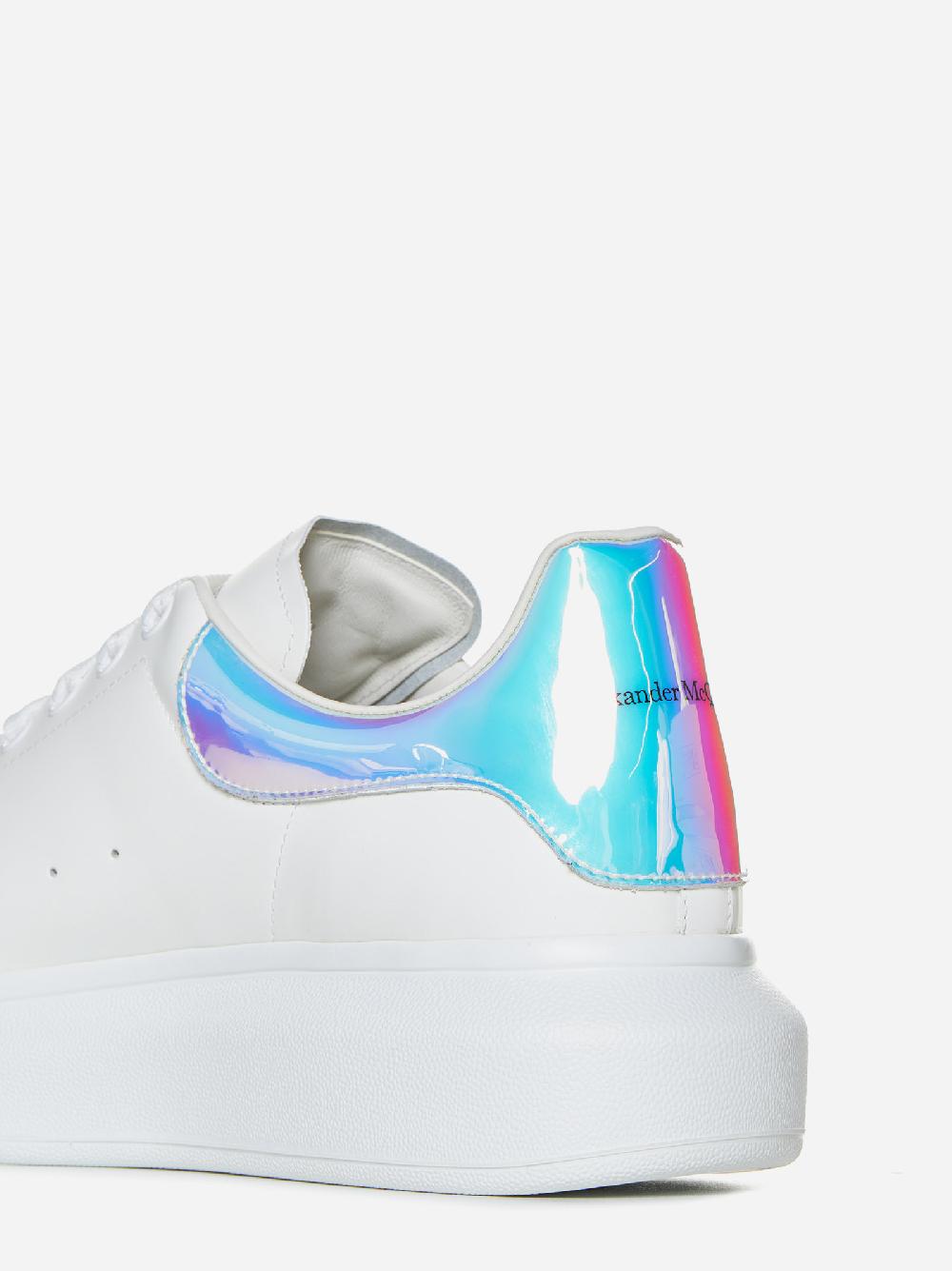 ALEXANDER MCQUEEN Sneakers Oversize in pelle Qualità