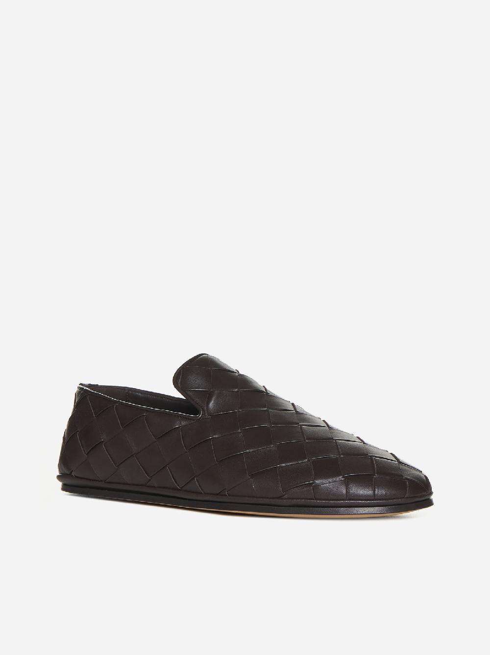 BOTTEGA VENETA Slippers Sunday in pelle Intrecciato Vendita