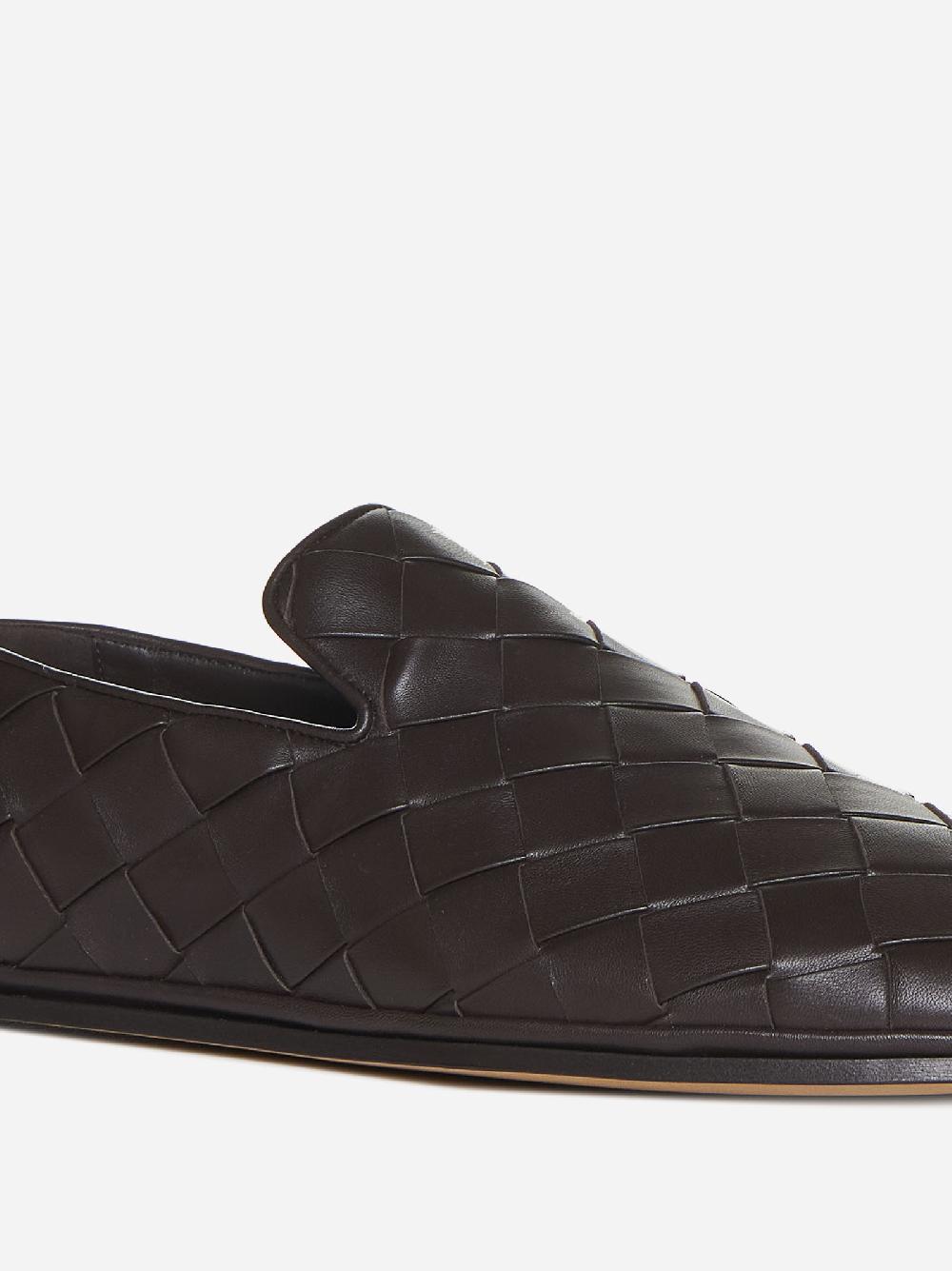 BOTTEGA VENETA Slippers Sunday in pelle Intrecciato Vendita