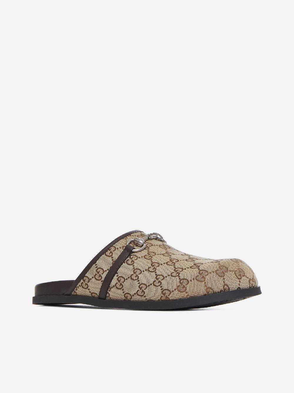 GUCCI Mules in tessuto GG Spedizione Gratuita