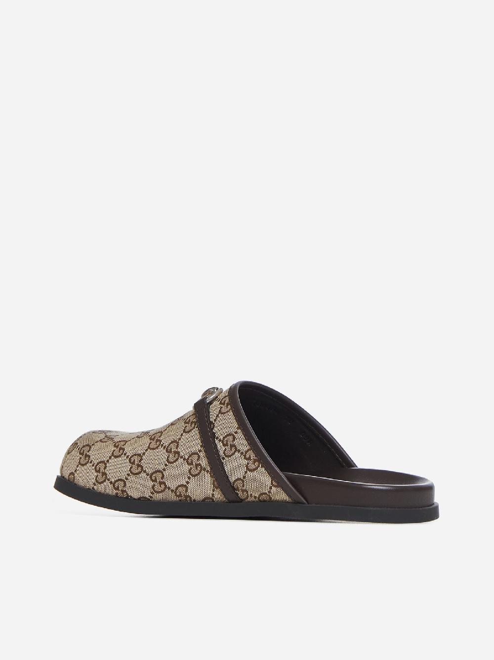 GUCCI Mules in tessuto GG Spedizione Gratuita