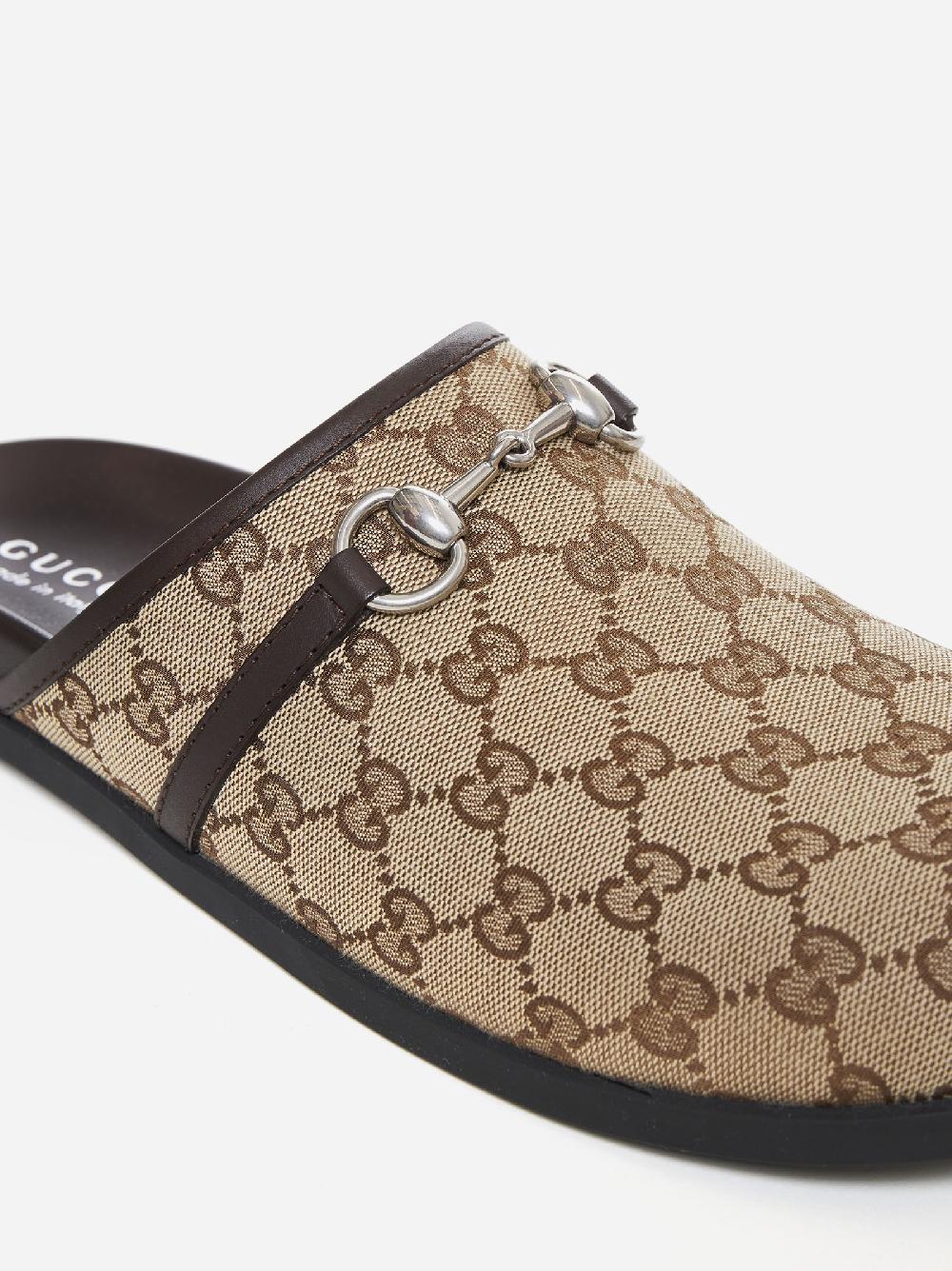 GUCCI Mules in tessuto GG Spedizione Gratuita