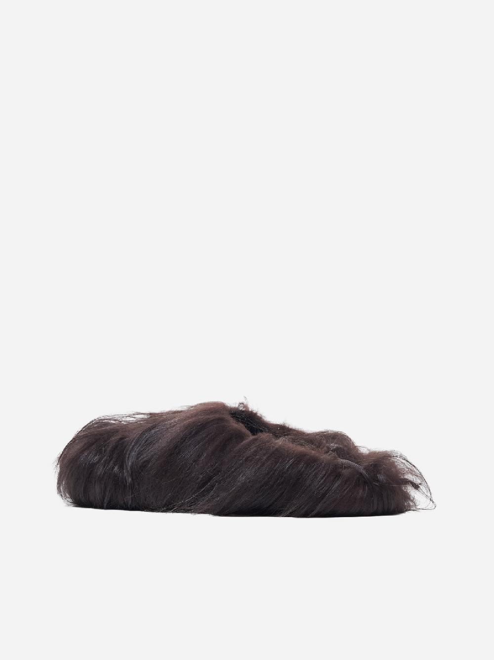 MARNI Mules Fussbett in pelliccia Qualità Garantita