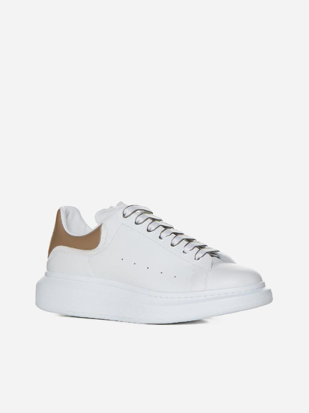 ALEXANDER MCQUEEN Sneakers Oversize in pelle Presa