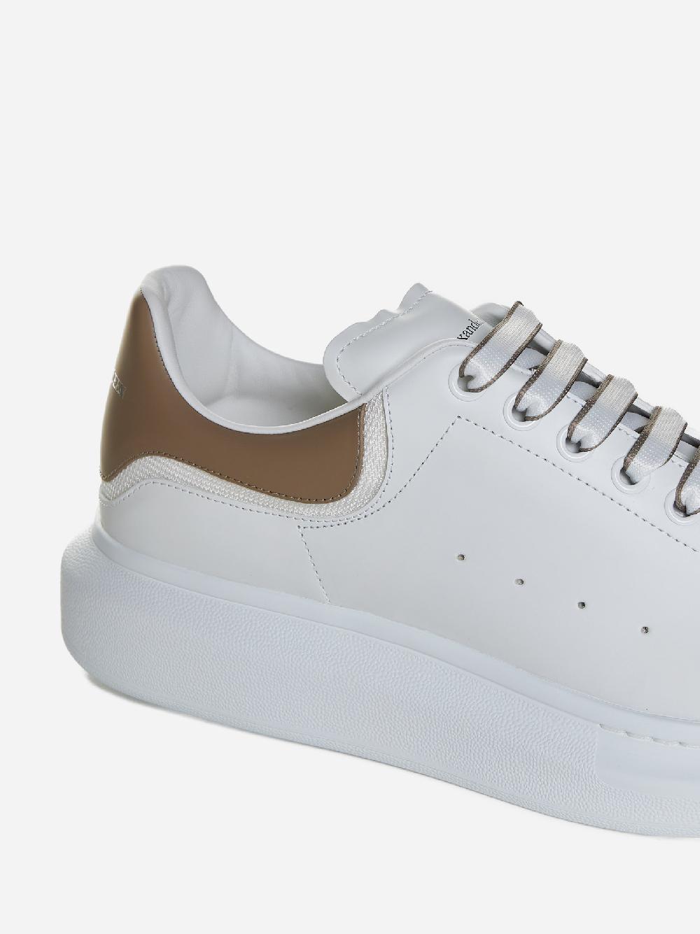ALEXANDER MCQUEEN Sneakers Oversize in pelle Presa