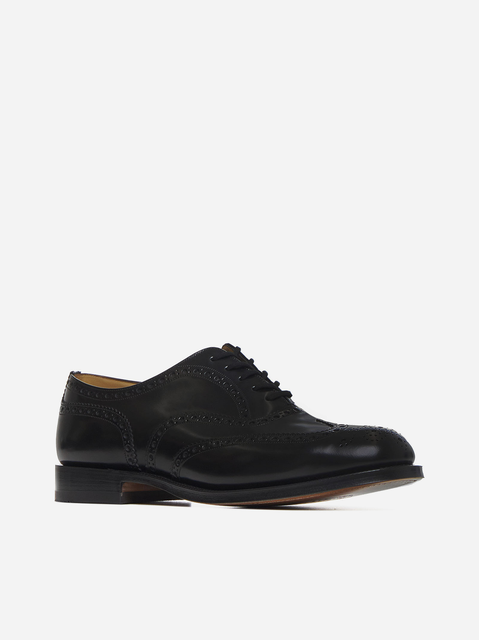 CHURCH'S Oxford Brogue Burwood in pelle Sconto