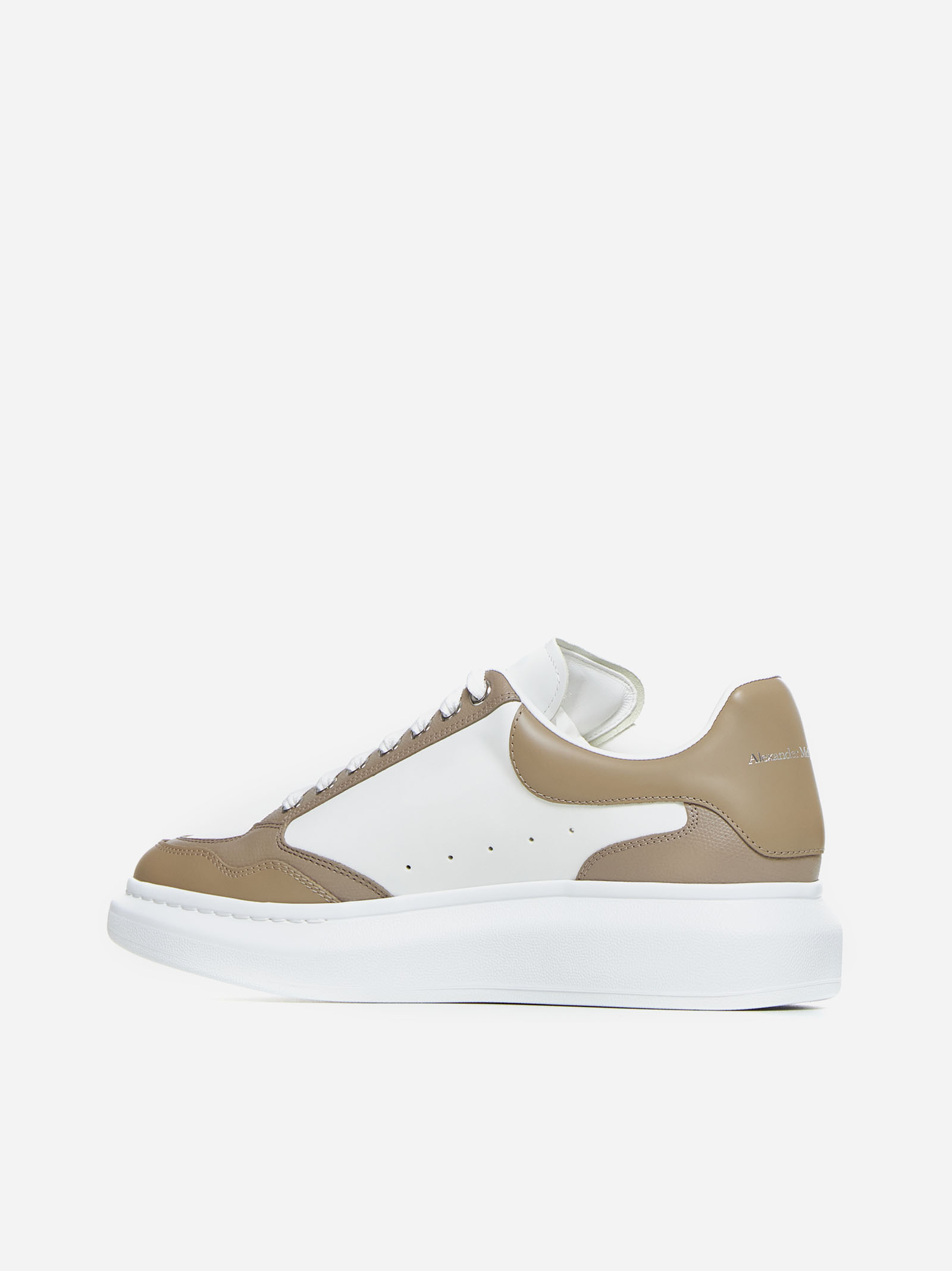 ALEXANDER MCQUEEN Sneakers Oversize in pelle Offerta Giorno del Papà