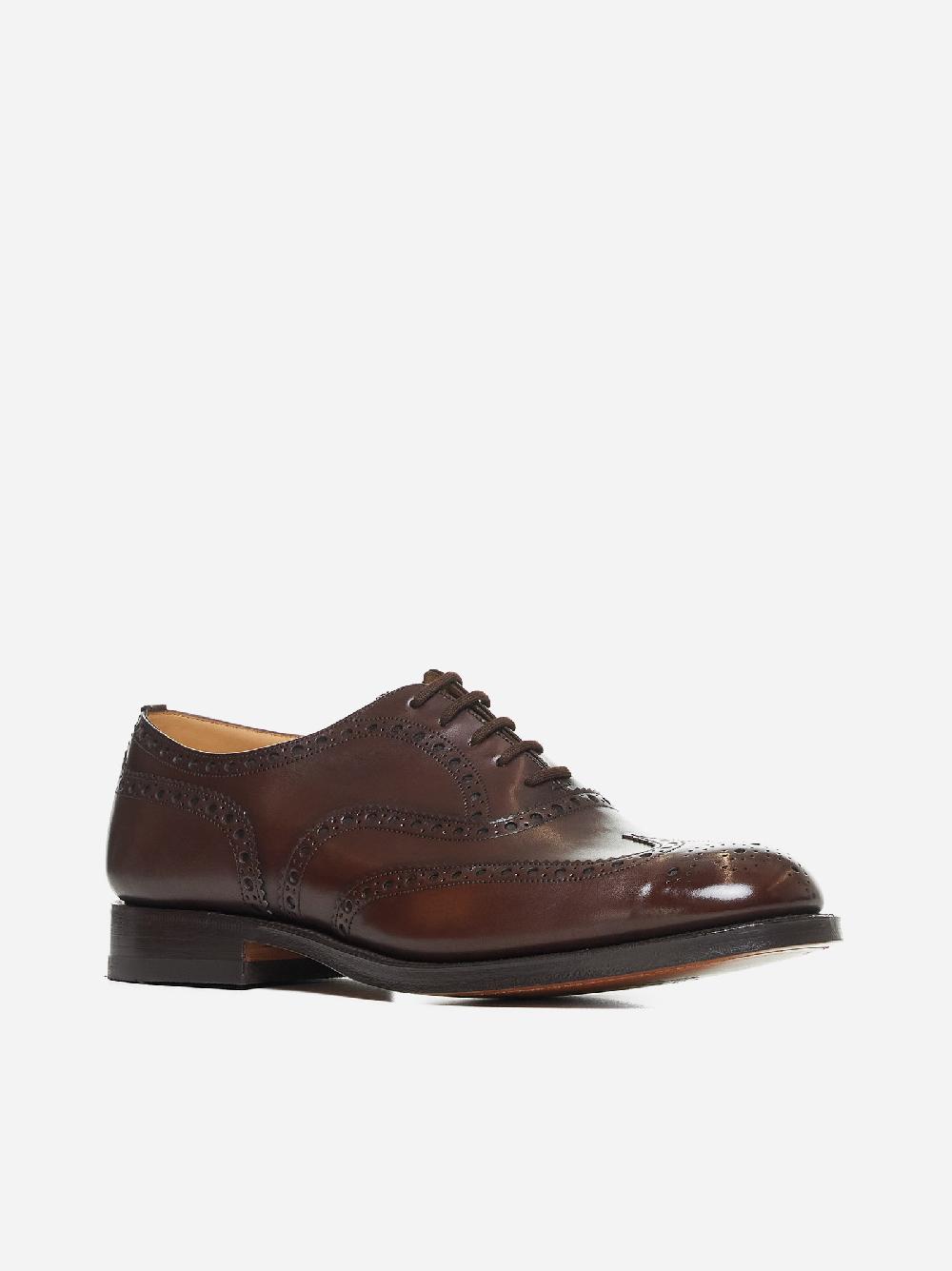 CHURCH'S Oxford Burwood in pelle Brogue In Vendita