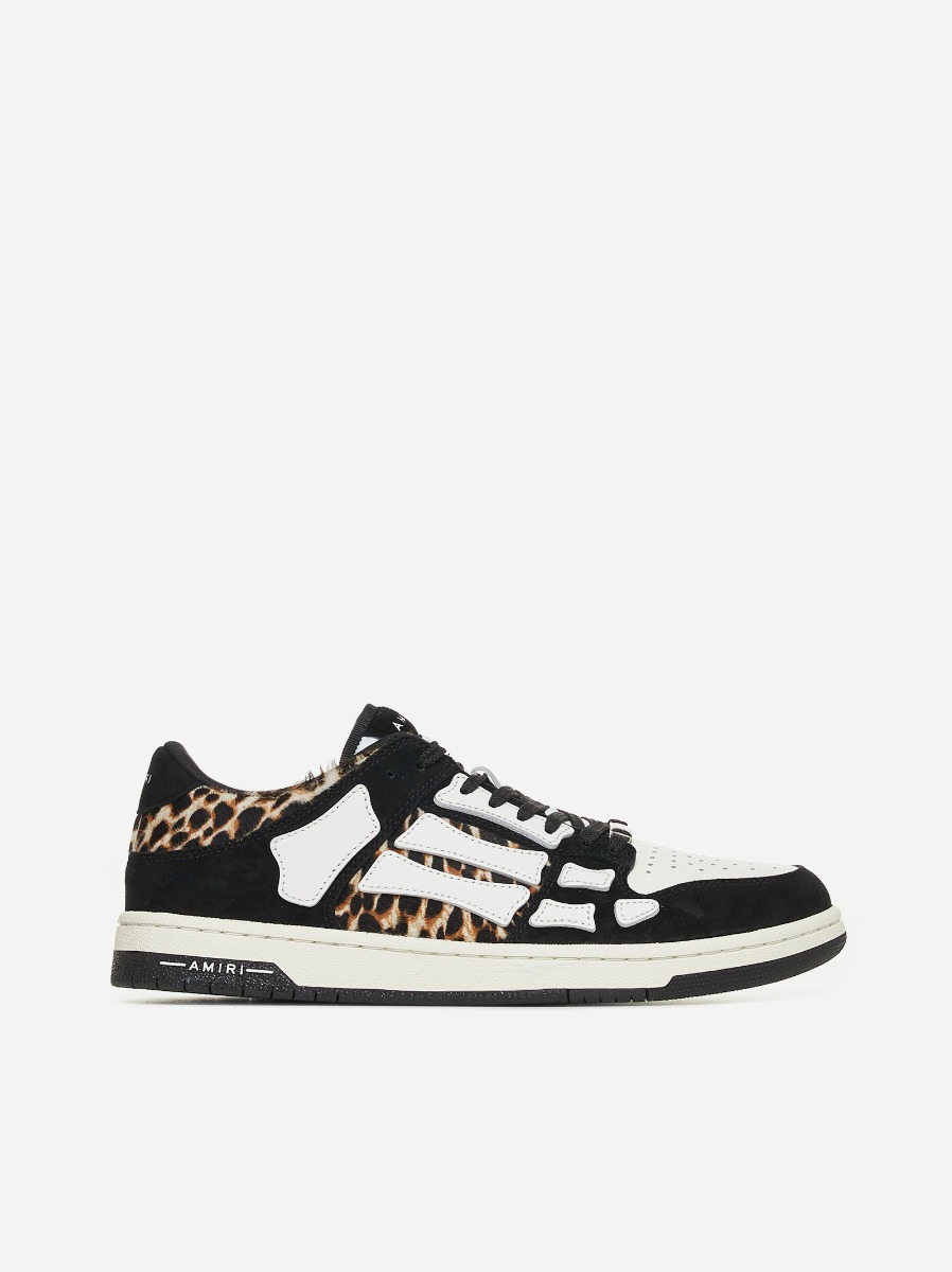 AMIRI Sneakers Skel Leopard low-top in pelle