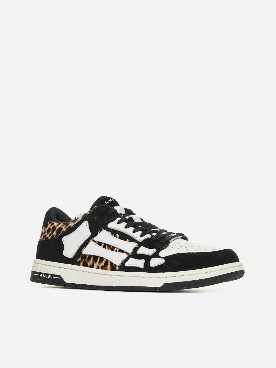 AMIRI Sneakers Skel Leopard low-top in pelle Qualità Garantita