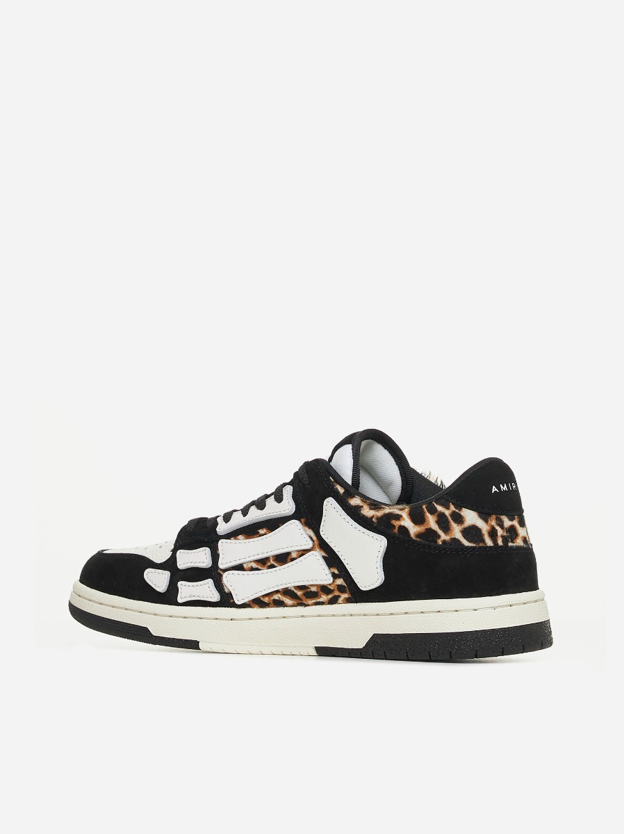 AMIRI Sneakers Skel Leopard low-top in pelle Qualità Garantita