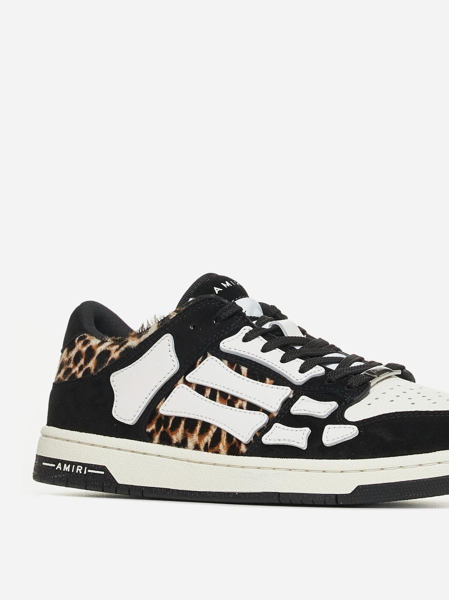 AMIRI Sneakers Skel Leopard low-top in pelle Qualità Garantita