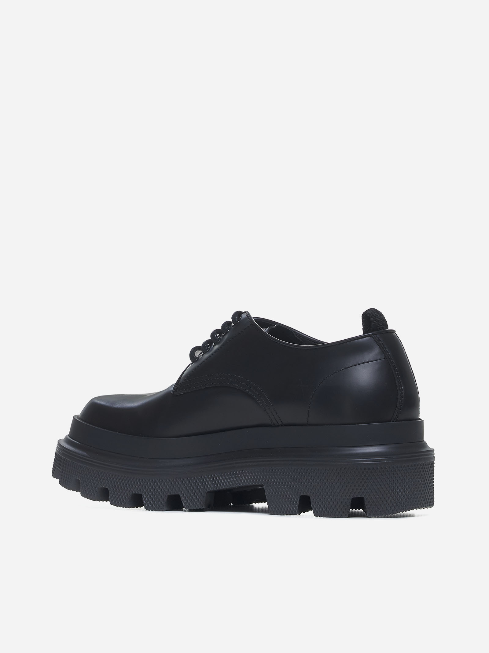 DOLCE & GABBANA Derby Trekking in pelle Prezzo Ridotto