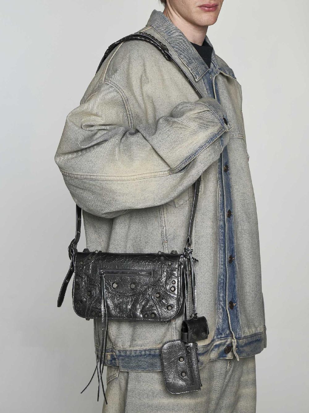 BALENCIAGA Borsa Le Cagole Men XS in pelle Presa
