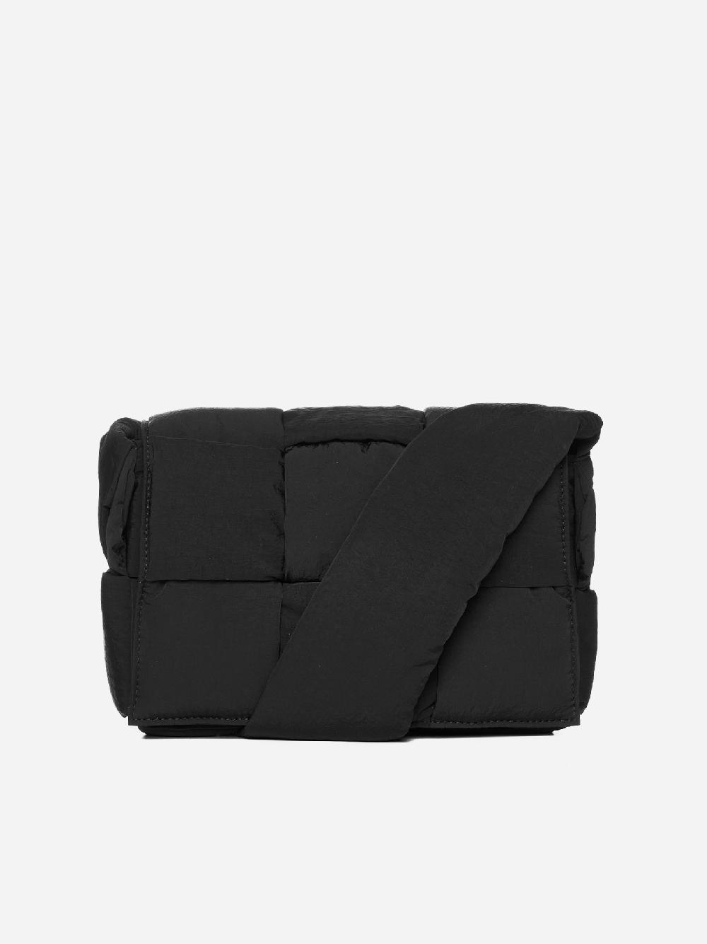 BOTTEGA VENETA Borsa Cassette piccola in nylon Intreccio