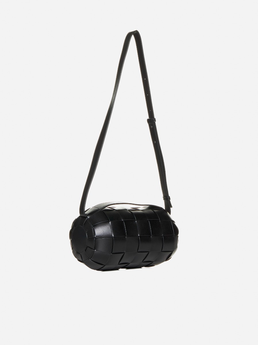 BOTTEGA VENETA Borsa Boombox piccola in pelle Intreccio I Più Venduti
