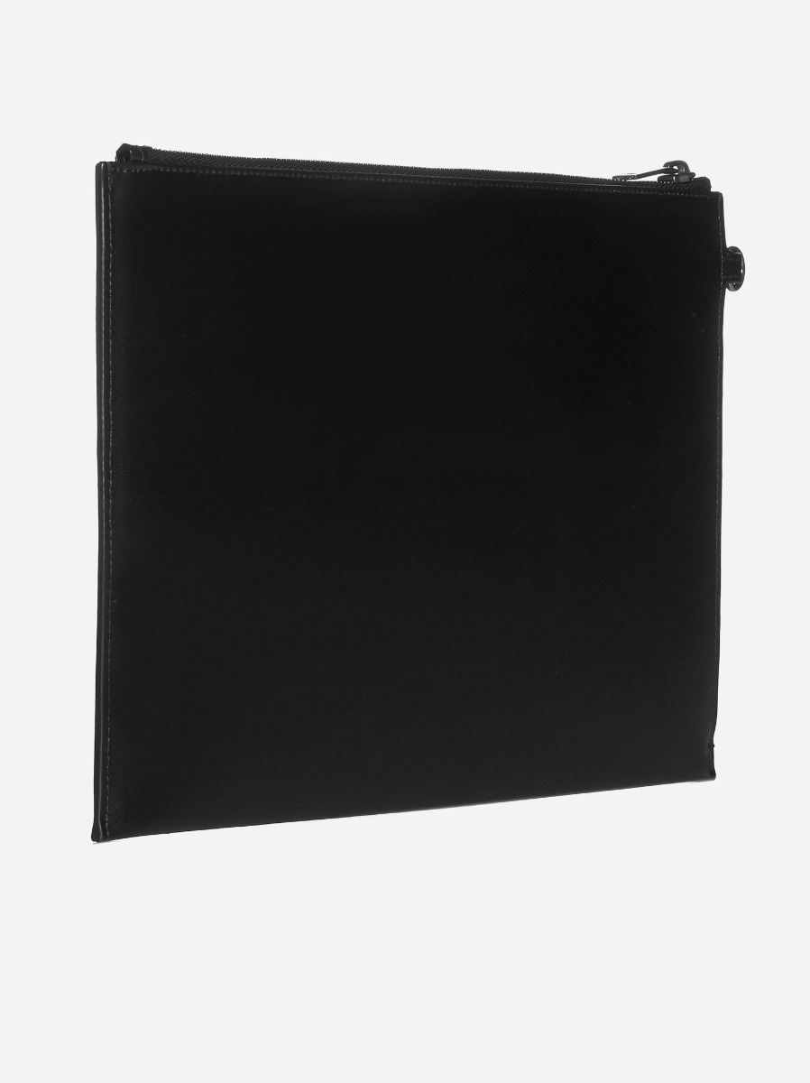 SAINT LAURENT Custodia per iPad in pelle Nuova