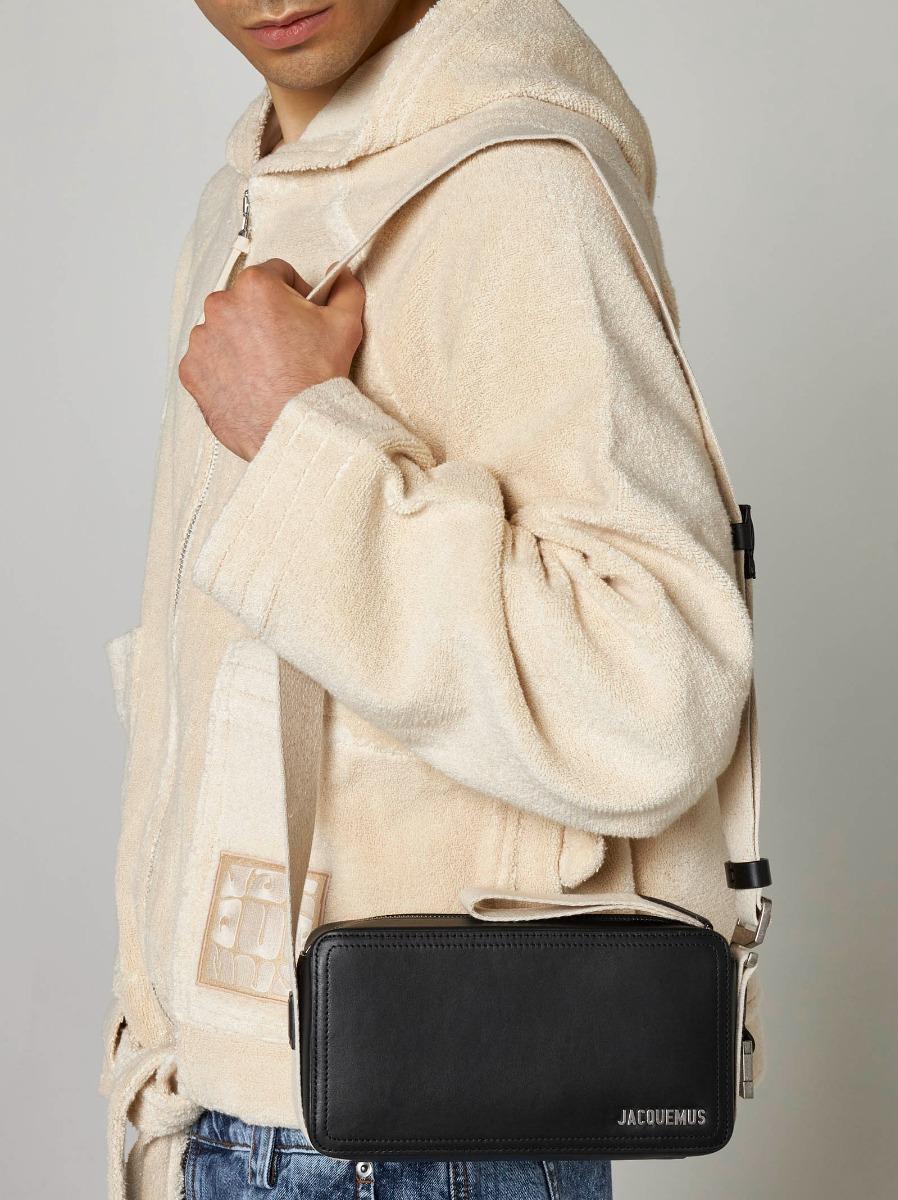JACQUEMUS Borsa Le Cuerda Horizontal in pelle Pezzi Unici