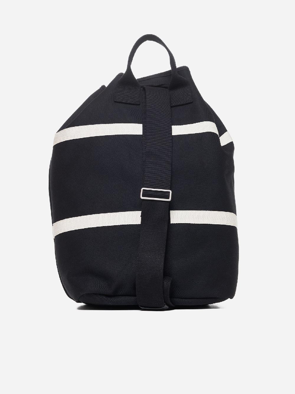SAINT LAURENT Zaino Stamp Seau in cotone Shopping Online