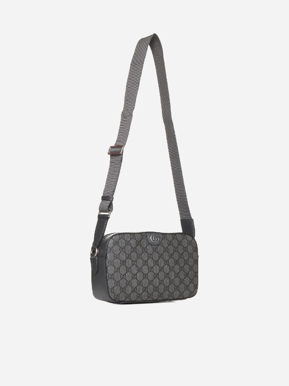 GUCCI Borsa Ophidia media in tela GG Presa