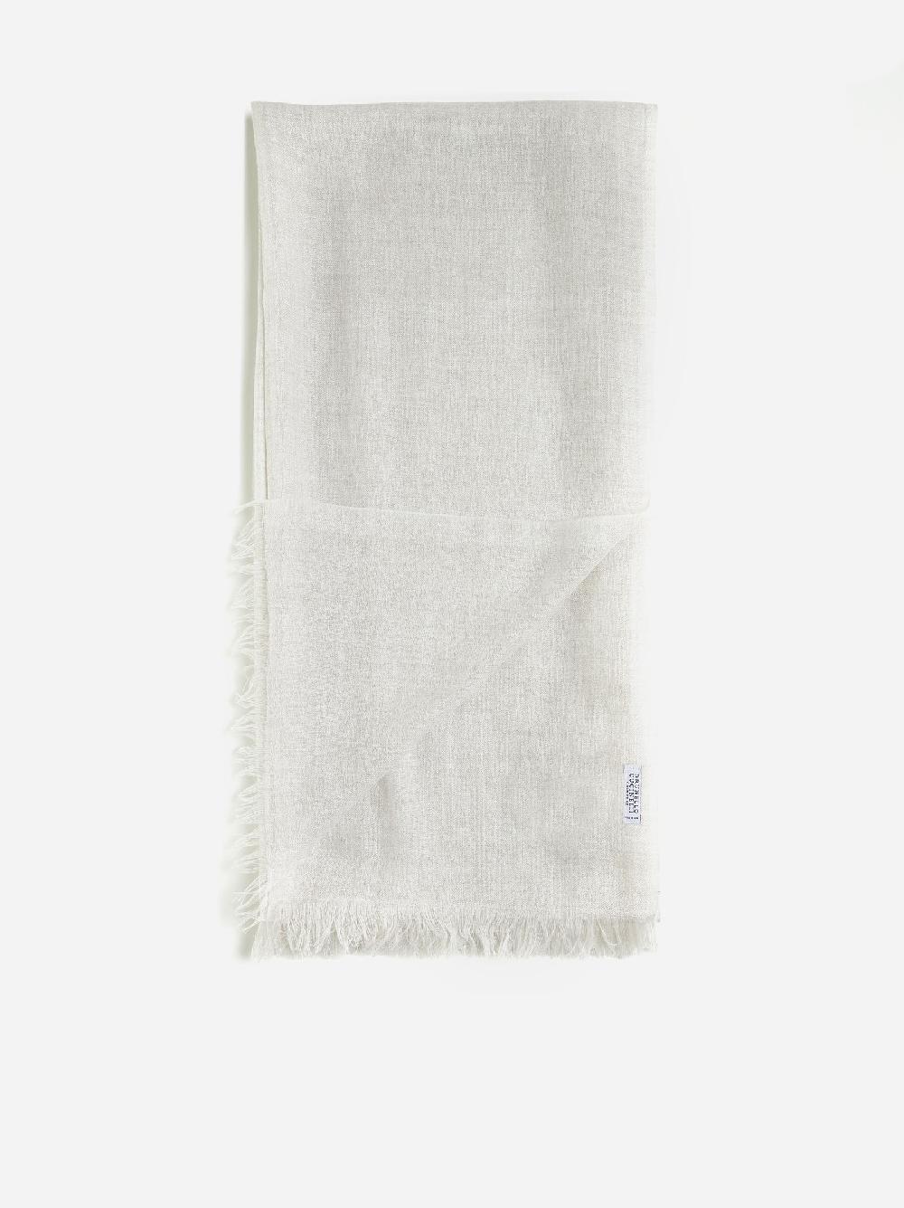 BRUNELLO CUCINELLI Sciarpa in cashmere e seta Vendita Calda