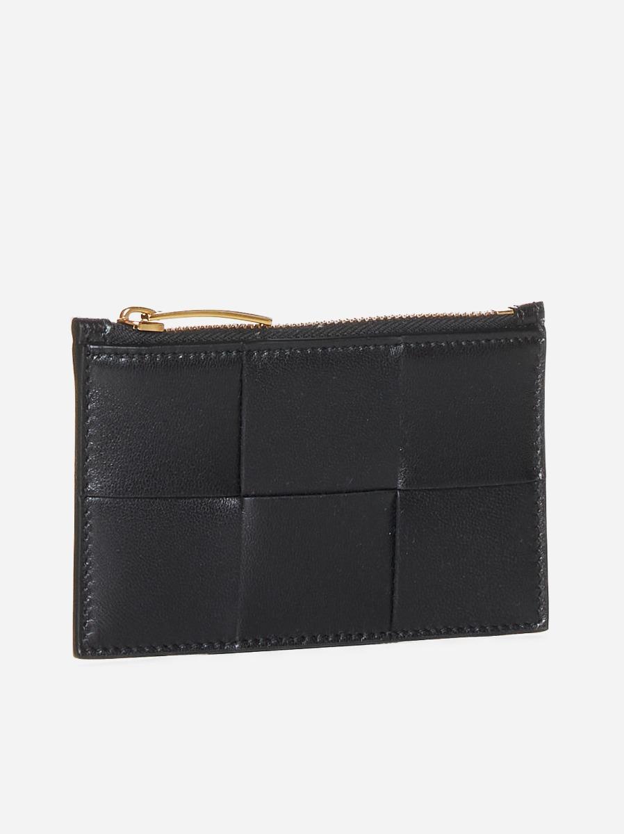 BOTTEGA VENETA Portacarte in pelle Intreccio 2025