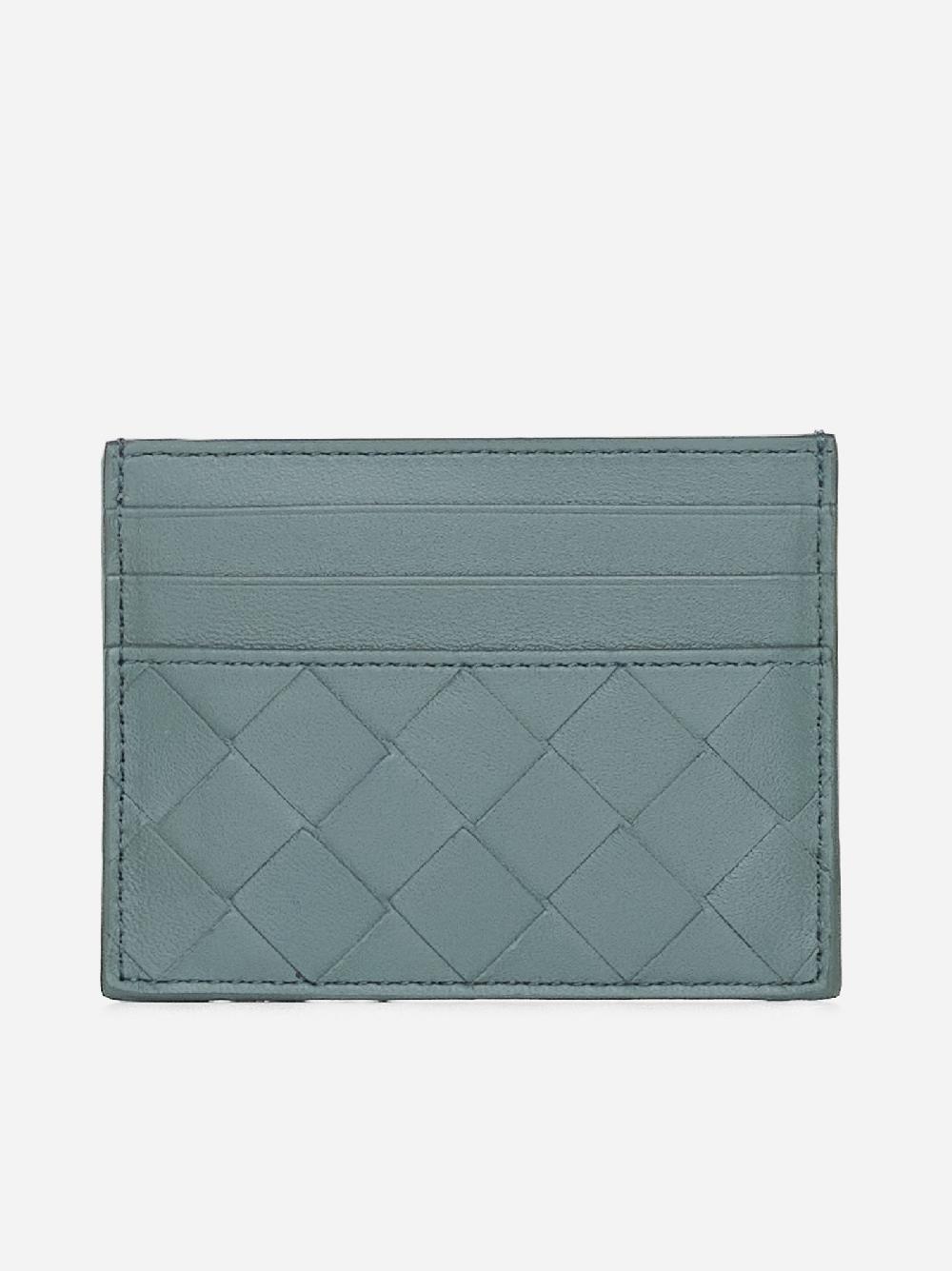 BOTTEGA VENETA Portacarte in nappa Intreccio