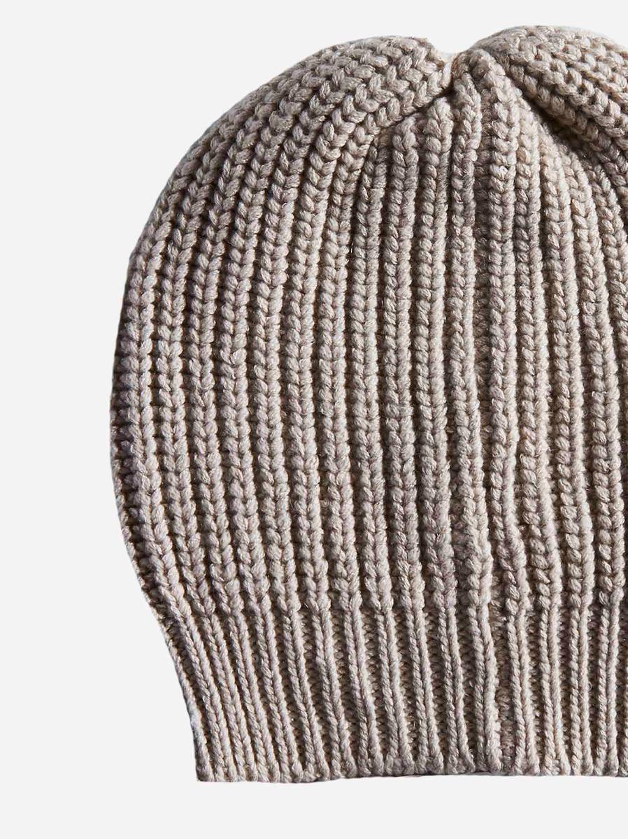 BRUNELLO CUCINELLI Berretto misto cashmere con paillettes Offerta