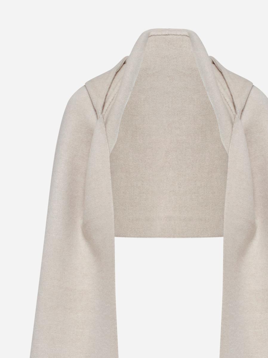 BRUNELLO CUCINELLI Sciarpa con cappuccio in lana e cashmere Online