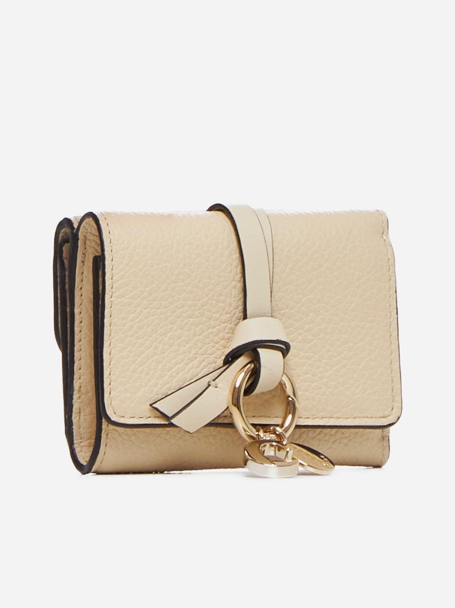 CHLOÉ Portafoglio Alphabet in pelle Saldi Di Fabbrica