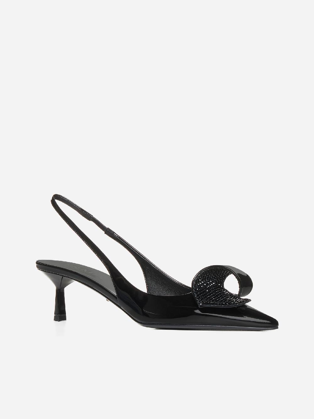 PRADA Slingback in pelle spazzolata 2025