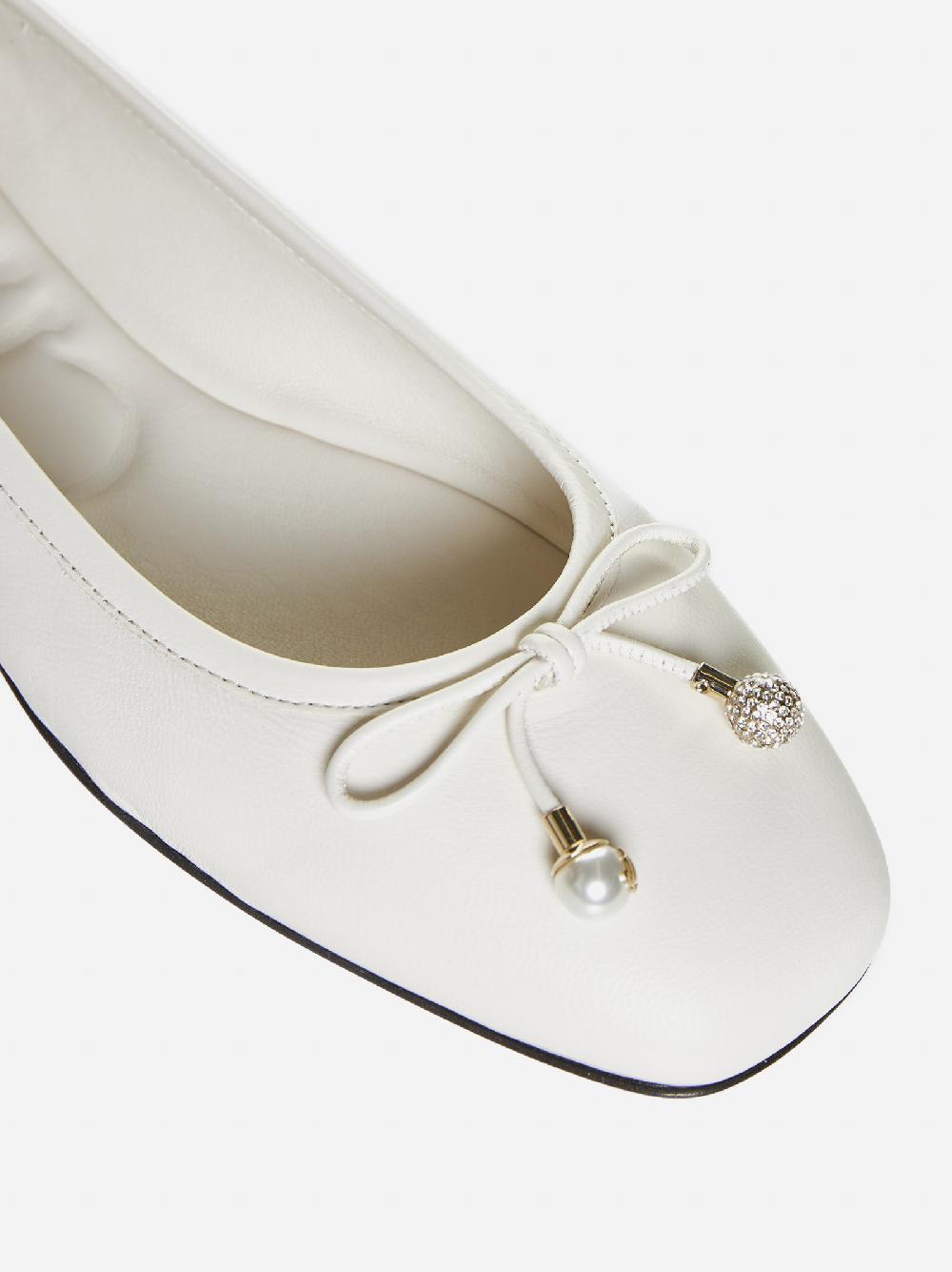 JIMMY CHOO Ballerine Elme in pelle Promozione