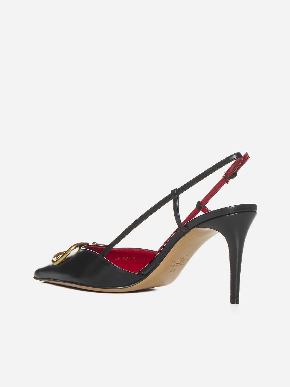VALENTINO GARAVANI Slingback VLogo Signature in pelle Prezzo Ridotto