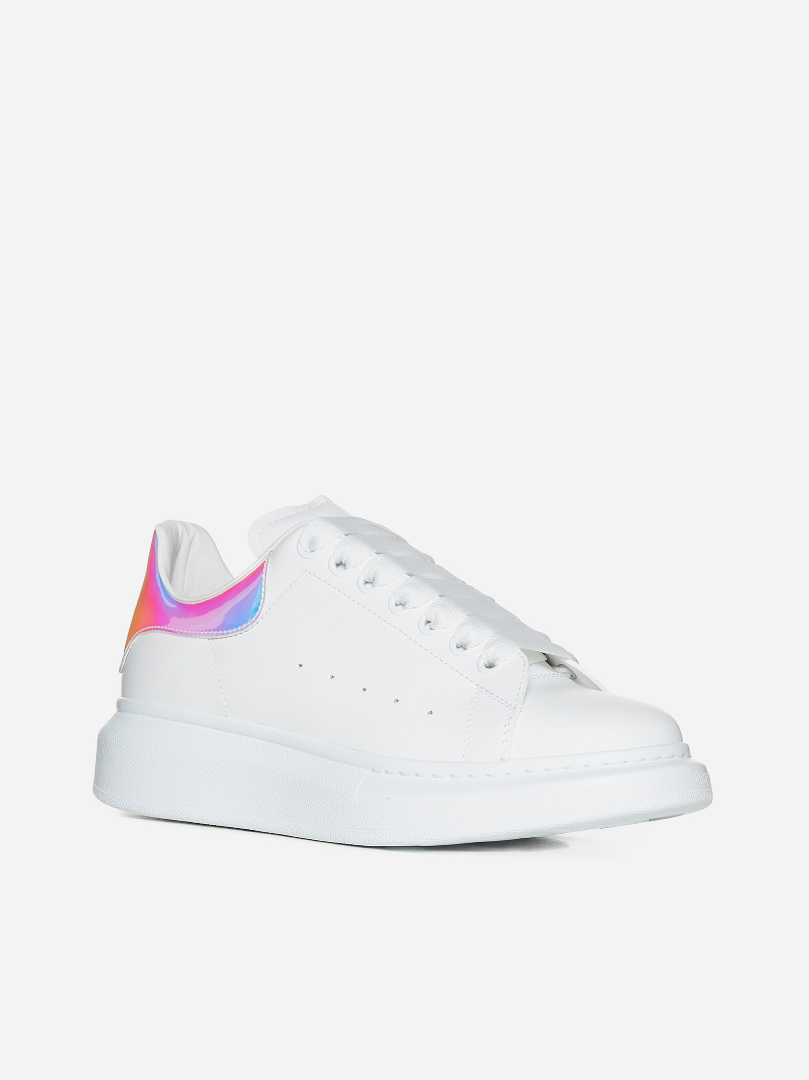 ALEXANDER MCQUEEN Sneakers Oversize in pelle Qualità