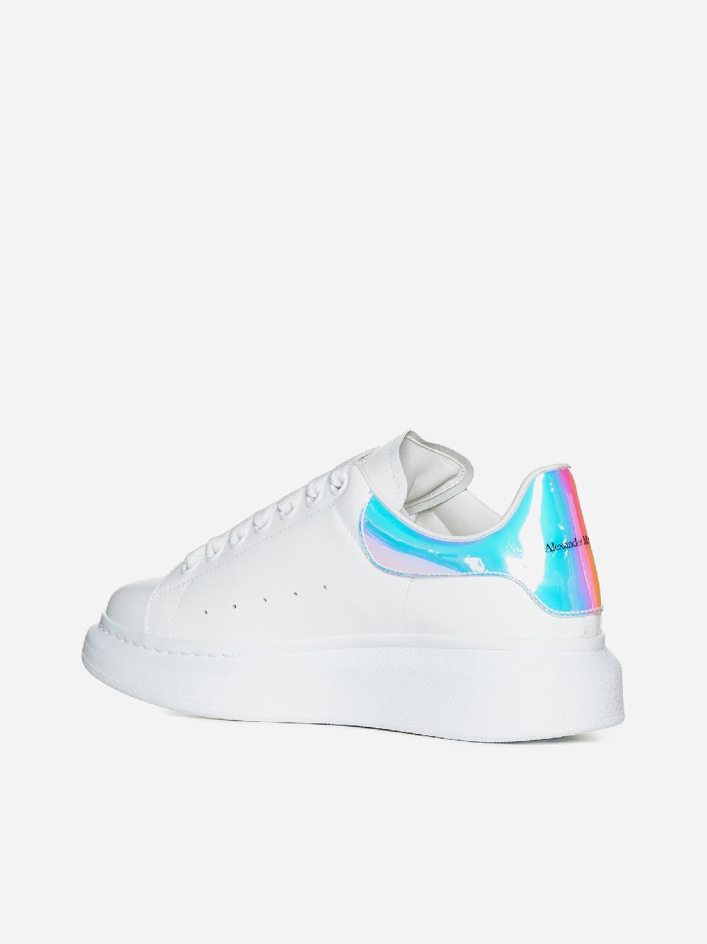ALEXANDER MCQUEEN Sneakers Oversize in pelle Qualità