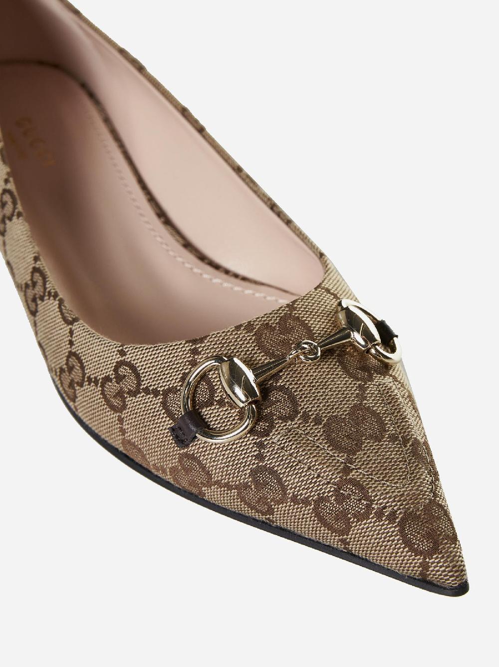 GUCCI Ballerine in tessuto GG Promozione