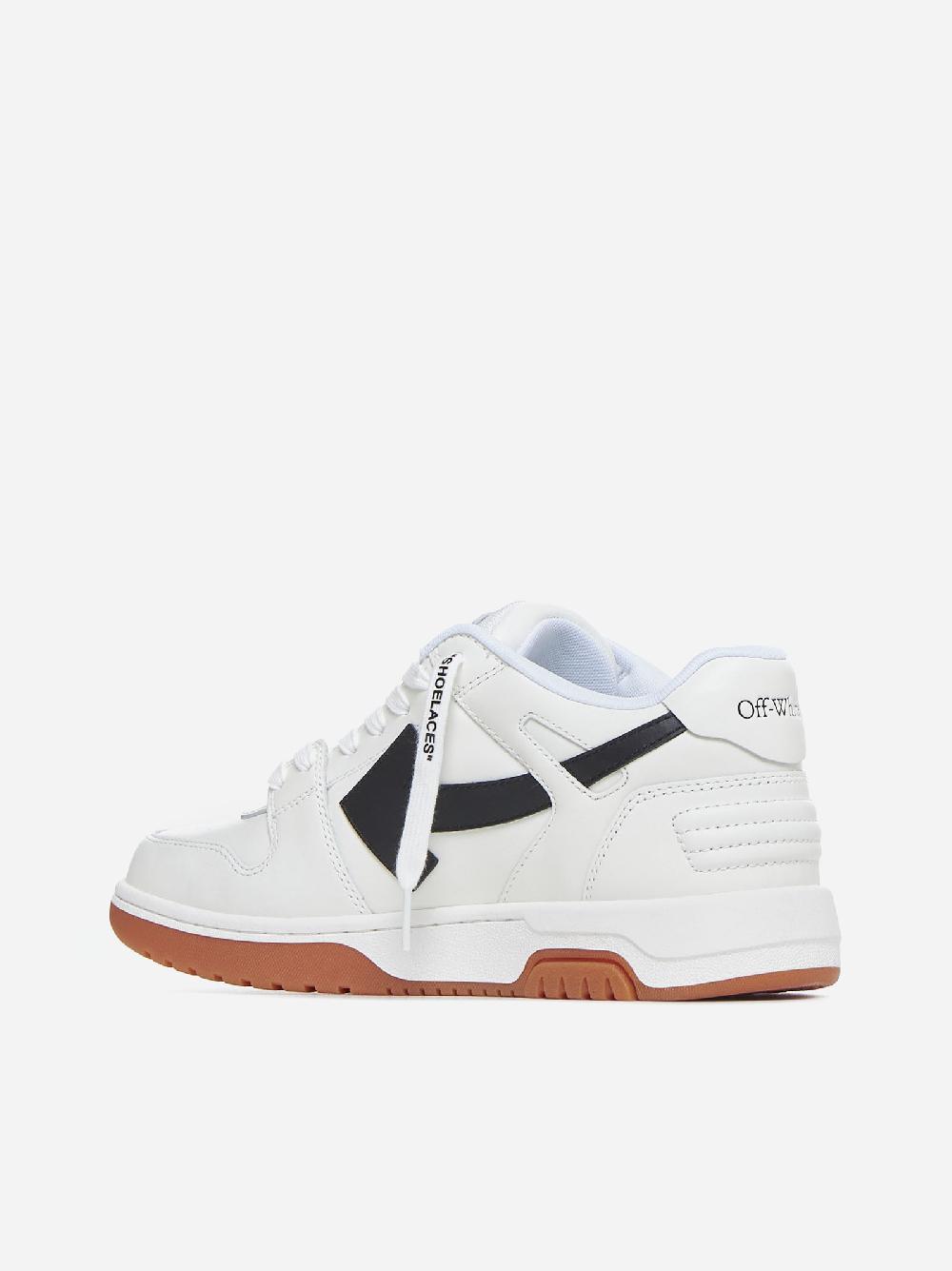 OFF WHITE Sneakers Out Of Office in pelle In Saldo