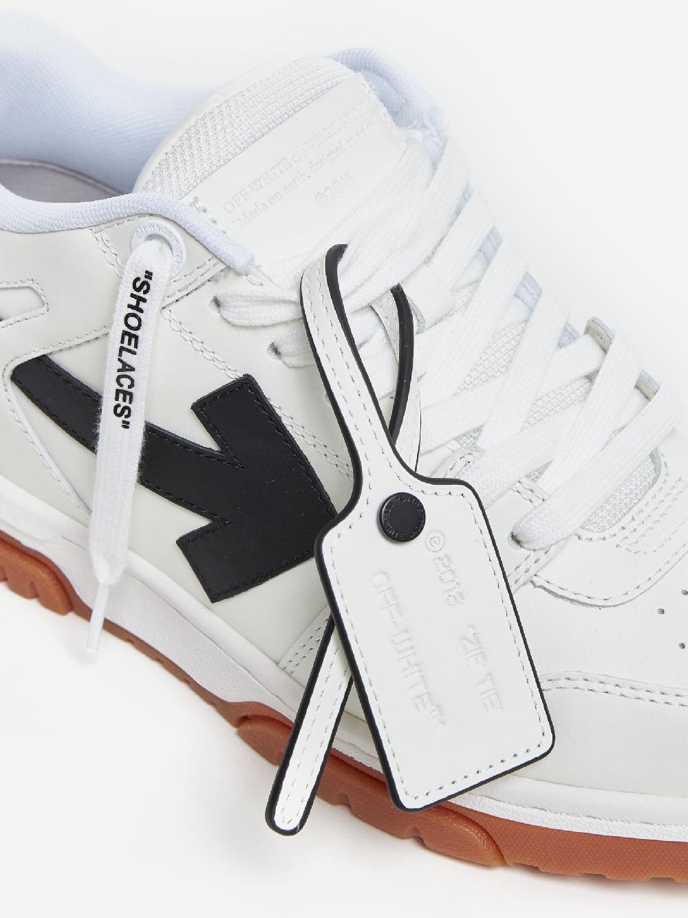 OFF WHITE Sneakers Out Of Office in pelle In Saldo