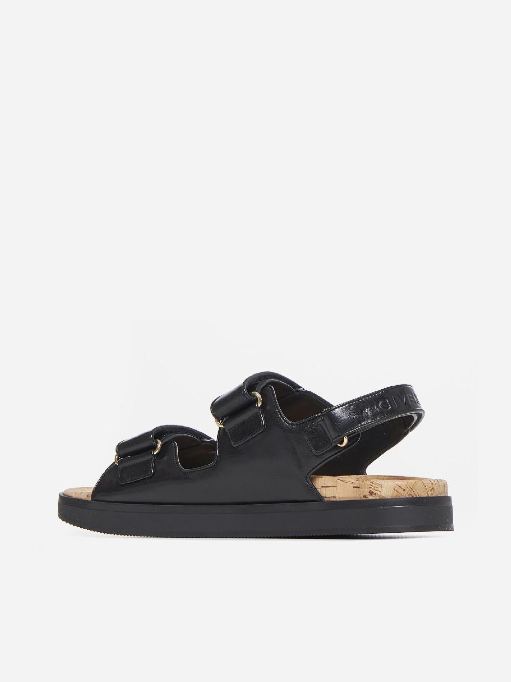 GIVENCHY Sandali flat in pelle 4G Sconto