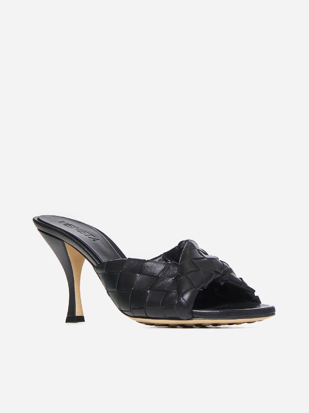 BOTTEGA VENETA Mules Blink in pelle Intrecciato Vendita