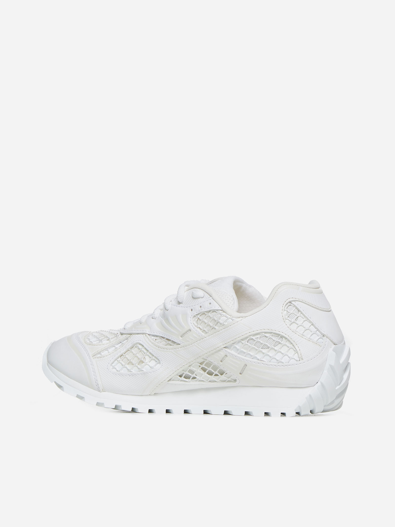 BOTTEGA VENETA Sneakers Orbit in mesh e similpelle Spedizione Gratuita