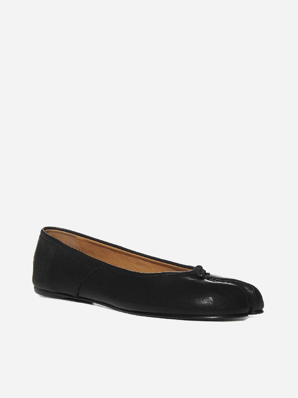 MAISON MARGIELA Ballerine Tabi in pelle Pezzi Unici
