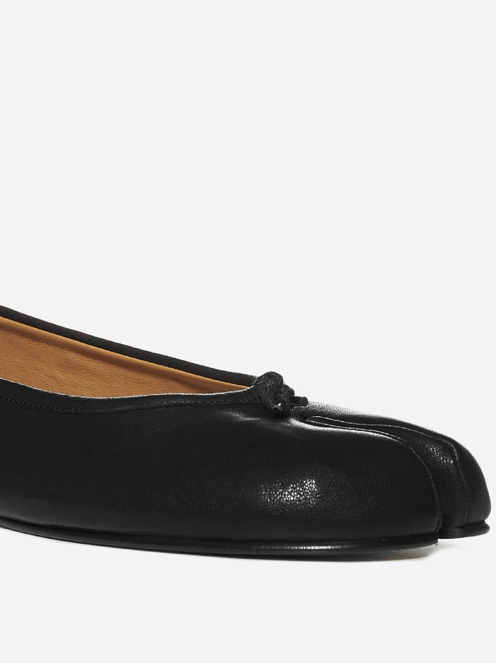 MAISON MARGIELA Ballerine Tabi in pelle Pezzi Unici