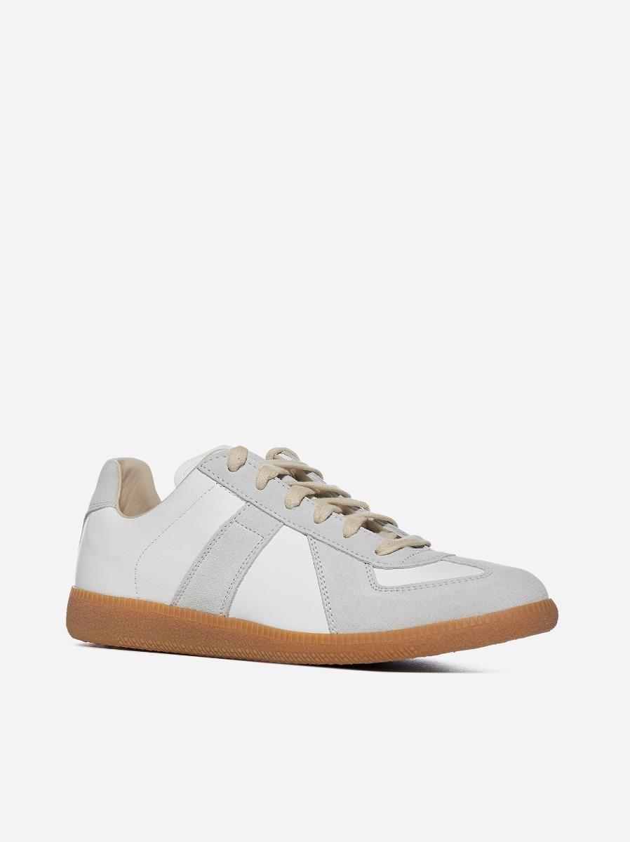 MAISON MARGIELA Sneakers Replica in pelle e suede Negozi Online